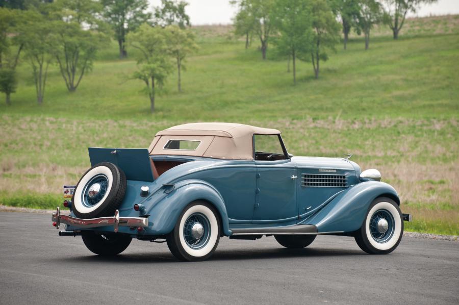  Auburn 852 SC Convertible Coupe 1936 года  (фото 37 из 50)